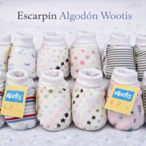 Escarpin algodón Wootis pack x 6