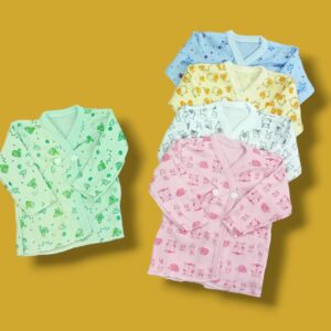 Batita gaudi estampada con broche pack x 12 talle unico