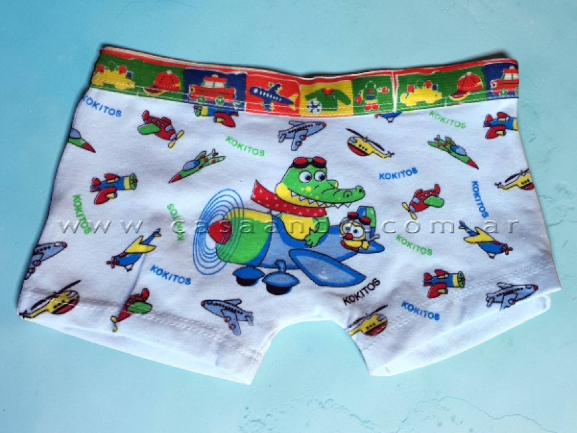 Boxer estampado de bebe Kokitos T.(1-2)(Hasta 2/3 años) Art 200 pack x12