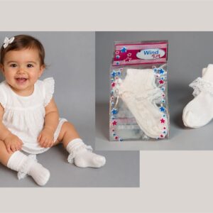 Media con puntilla Wind Key T.(00-0-1-2) (Hasta los 3/4 años)