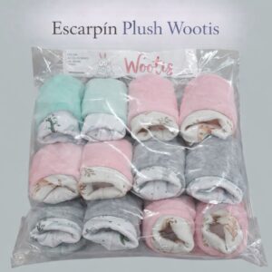 Escarpin de plush Wootis pack x6
