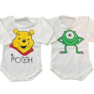 Body personajes Manga Larga Talles Chicos En Pack X 12 OFERTA