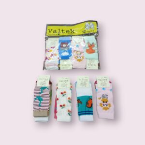 Media Valtex Tubo Estampada Talle Unico OFERTA Pack x 12