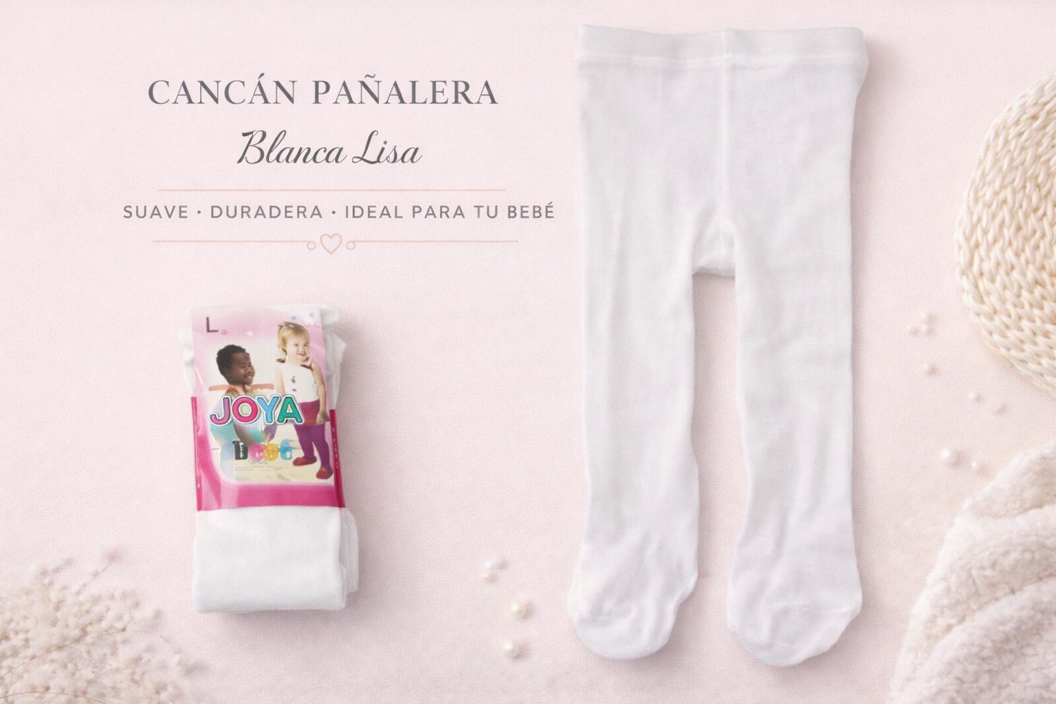 Can can Pañalera de Cashmilon Blanca T.(S-M-L)(Hasta 4/5 años) Pack x 6 OFERTA