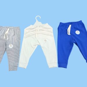 Pantalón sin pie July Baby Nene T.(0-3/3-6/6-9 meses) Pack x 9