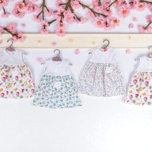 Vestido Linon combinado Lola T.(1 al 4) Art.425