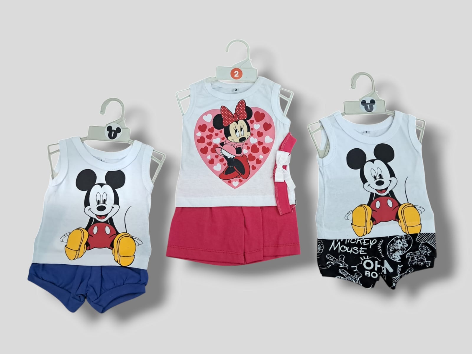 Conjunto mickey NENE sin manga art.3151 OFERTA T.(0 al 2)
