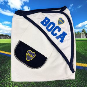 Toallon "Towel" con babita "Boca Juniors" OFERTA