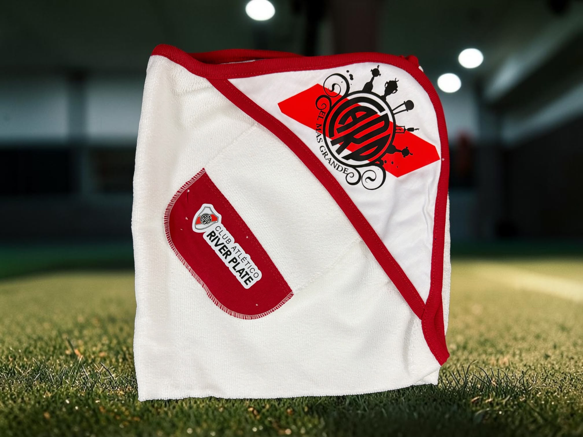 Toallon "Towel" con babita "River Plate" OFERTA