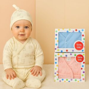 Set 3 piezas Tatito estampado interlock Art.106 Talles 0 y 1