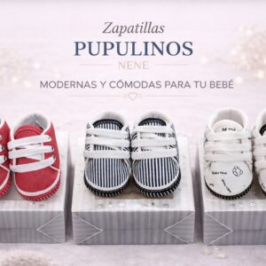 Zapatillas Pupulinos con abrigo T.14 al 17 SURTIDO DE MODELOS