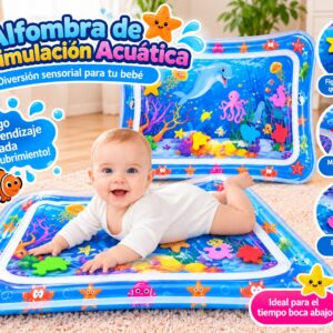Alfombra Sensorial Inflable con aire y agua OFERTA