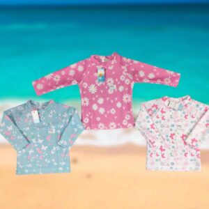 Remera UV Gamise BEBA TALLE 1 CELESTE Art.55000