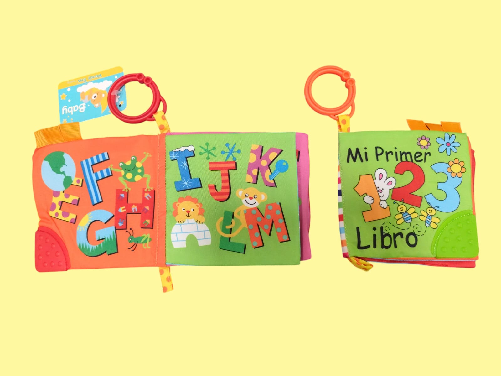 Libro Didáctico con mordillo "Woody toys" OFERTA