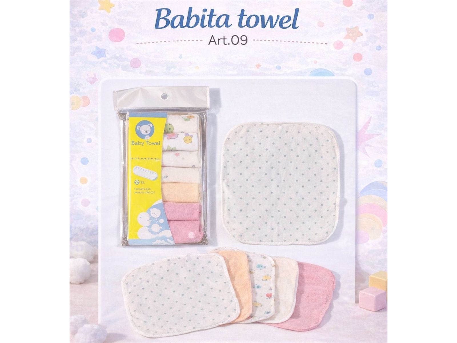 Babita NENE "Andy" Art.09 Pack x 8