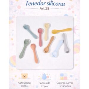 Tenedor Silicona "Andy" Art.28