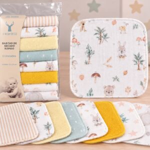 Babita Microfibra NENE "Pipi Babies" Pack x 8