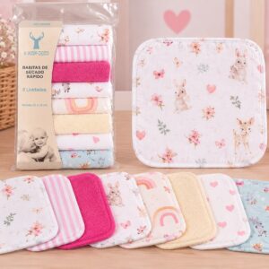 Babita Microfibra NENA "Pipi Babies" Pack x 8