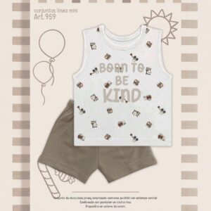 Conjunto Sin Manga NENE Dreams T.(6-9-12-18 meses) Art.959 Surtido en colores VARIOS-OFERTA PRETEMPORADA