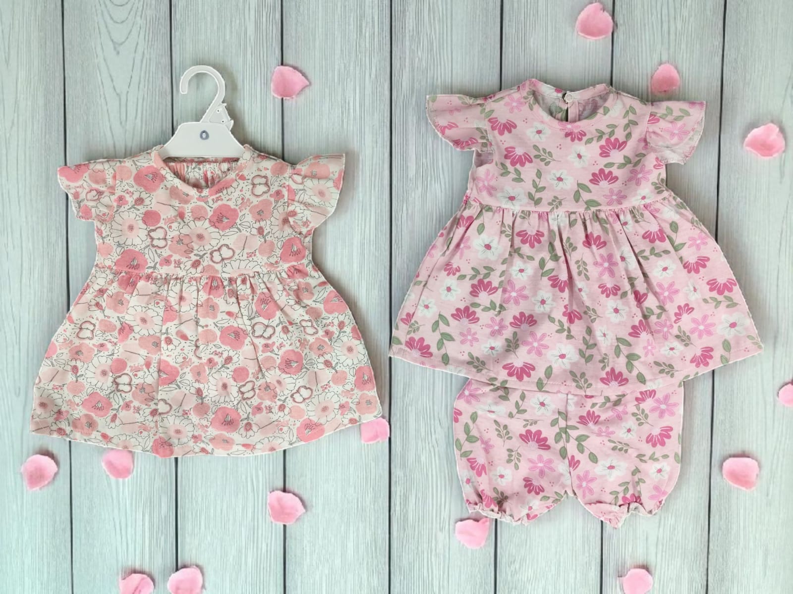 Vestido Estampado con bombachon "Os babies" T.(0 al 3)