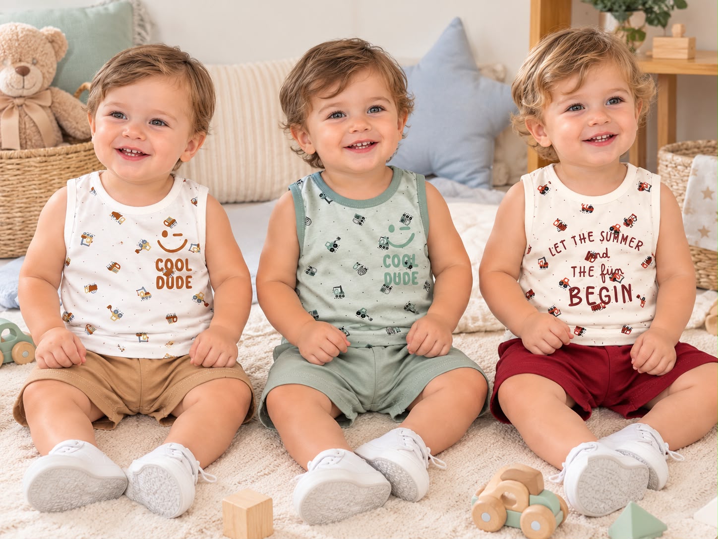 Conjunto Sin Manga NENE Dreams T.(6-9-12-18 meses) Art.959 Surtido en colores VARIOS-OFERTA PRETEMPORADA