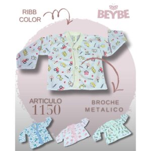Batita estampada Beybe T.(1 al 3) Art.1150 Pack x 12