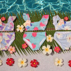 Bikini UV con volados Estampada Big Bay T.(2-4-6-8) Art.48-1 SUPEROFERTA