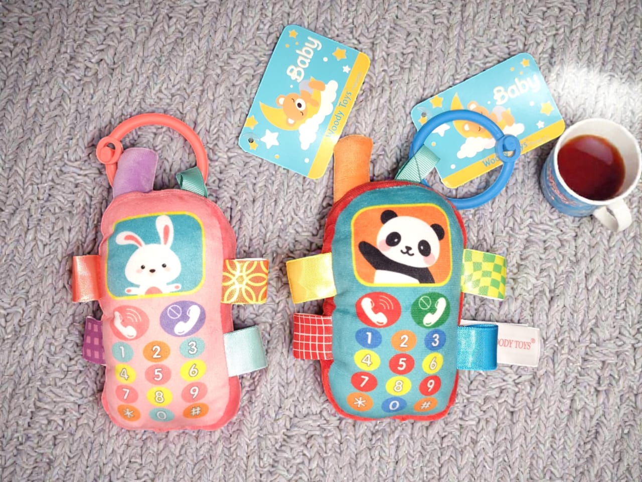 Celular con chifle y colgante "Woody toys" Art.909393