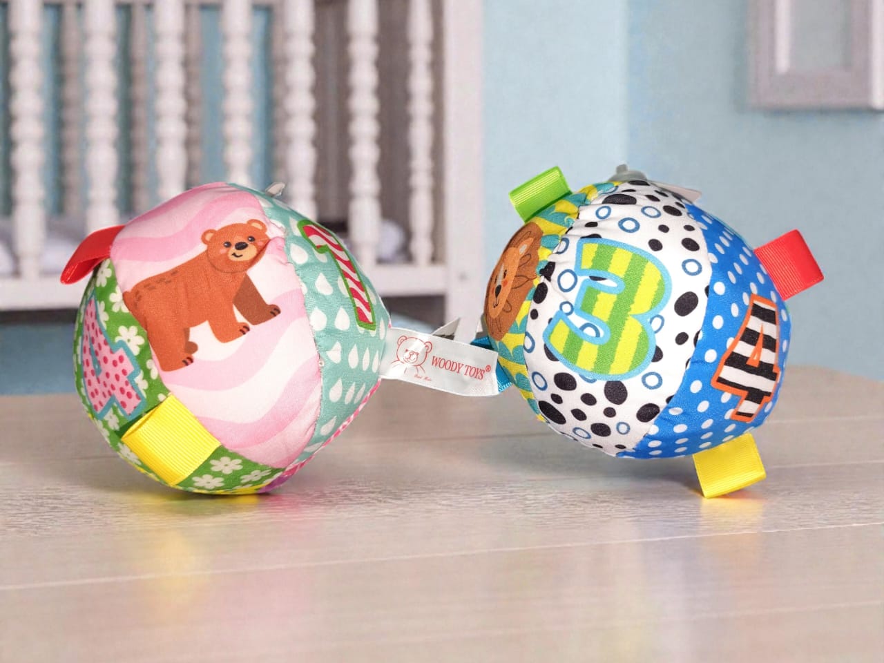 Pelota sonajera "Woody toys" Art.110219