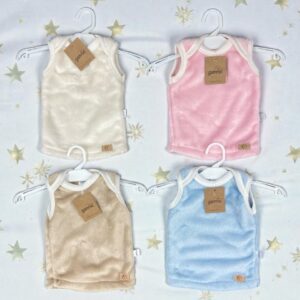 Chaleco Pancerito cuello americano liso GAMISE EXTERIOR T.(1-2-3) Art.19650