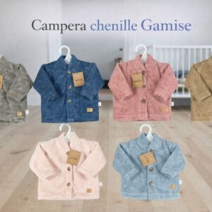 Saquito “Chenille” forrado con corderito GAMISE EXTERIOR T.(0-1-2) Art.43000