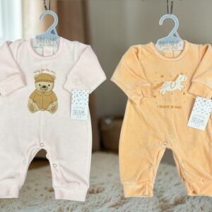 Entero Plush Mini Dreams Nene y Nena T.(S-M-L-XL) Art.506 Surtido De Colores