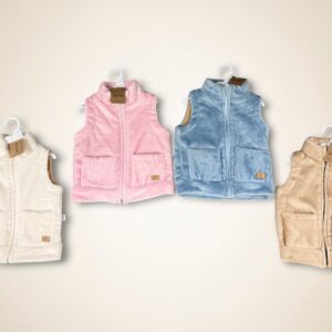 Chaleco de Piel "Gamise Exterior" T.(1 al 5)(Hasta 3 años aprox) Art.19600