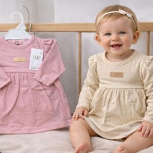 Body Vestido Plumeti “Yaby” T.(0-3/3-6/6-9/9-12 Meses) Art.26113