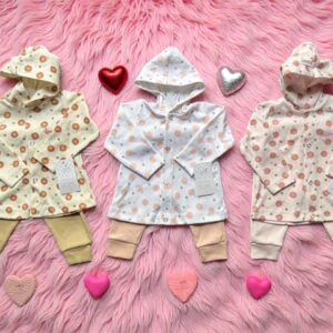 Conjunto Algodon Con Campera NENA Mini Dreams T.(0 Al 3) Art.237 Surtido De Colores
