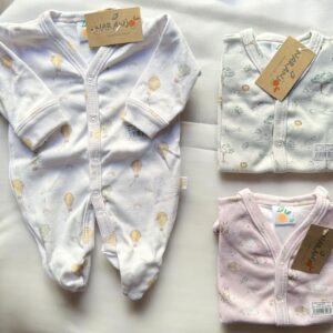 Entero prematuro con broche "Naranjo" T.(000 y 00) Art.1015