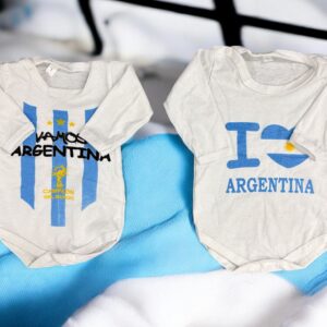 Body ARGENTINA “Edu Babies” T.(0 al 3) Pack x 12 SUPEROFERTA