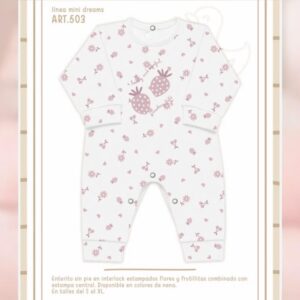 Entero Algodon Mini Dreams NENA T.(S-M-L-XL) Art.503 Surtido De Colores
