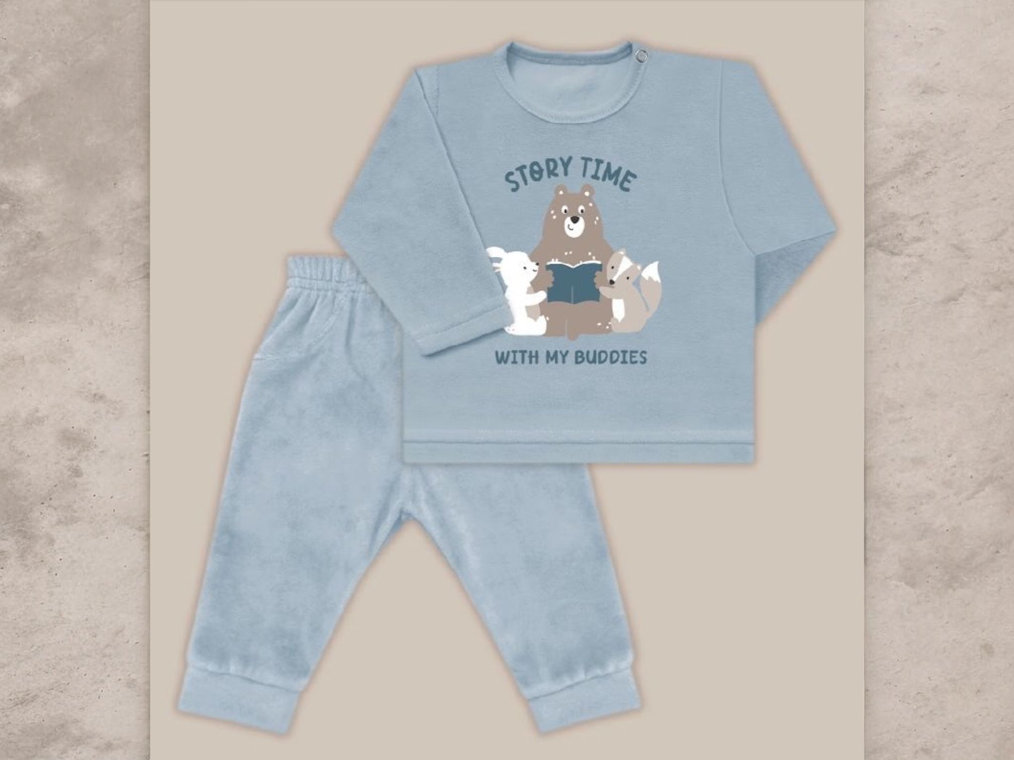 Conjunto Plush Nene Mini Dreams T.(0 Al 3) Art.541 Surtido De Colores