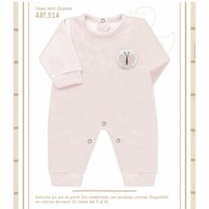 Entero Plush Mini Dreams Nena T.(S-M-L-XL) Art.514 Surtido De Colores