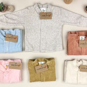 Campera Plush Lisa “Naranjo” T.(0 Al 3) Art.4110