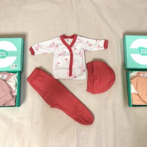 Set en caja 3 piezas nena “Big Bay” T.(0 y 1) Art.3000