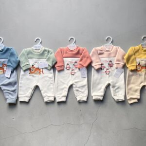 Entero Micropolar Dreams Nene Y Nena T.(0 Al 3) Art.317 Surtido De Colores