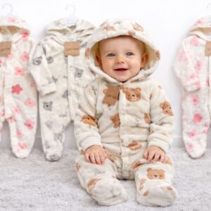 Entero Piel Estampado con broche “Gamise Exterior” T.(0-1-2) Art.22001