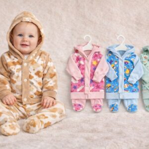 Conjunto Plush “Andy” T.(0 al 3) SUPEROFERTA