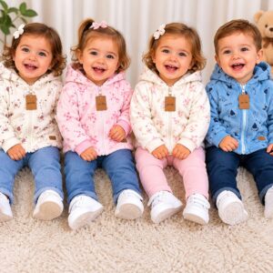 Campera Plush Estampada “Gamise Exterior” T.(1 al 4)(Hasta los 2/3 años) Art.21003