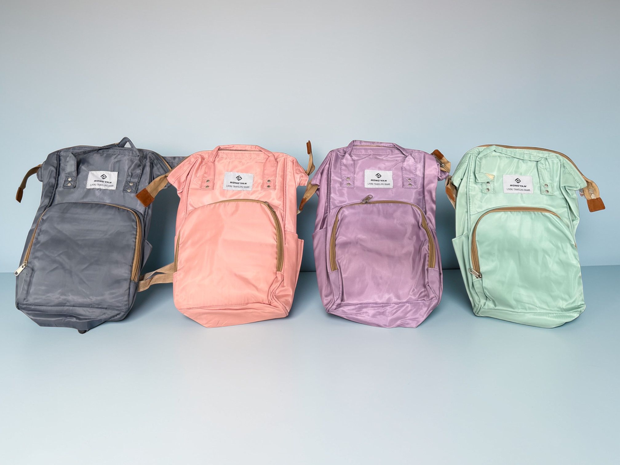 Mochila Maternal Brillante "Hongyan" Surtida de colores