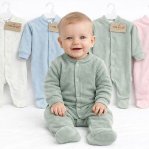 Entero Micropolar con broche "Naranjo" T.(0 al 4) Art.4405