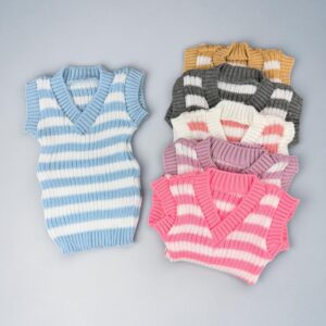 Chaleco Pancerito de Lana T.(1 al 5) Pack x 6 OFERTA