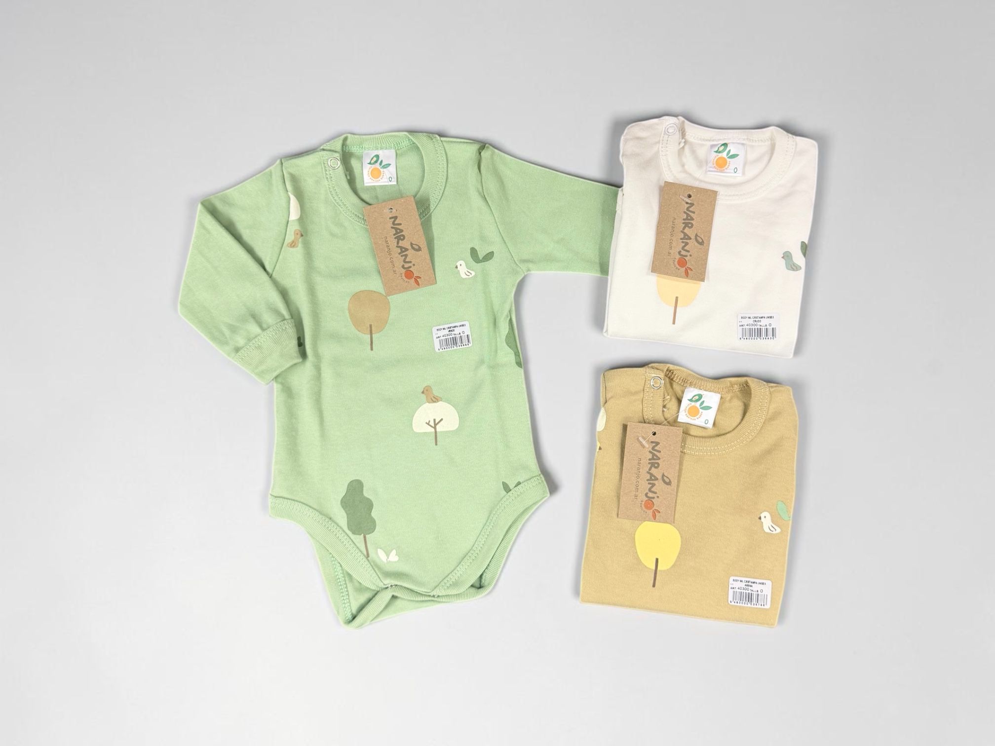 Body con estampa “Naranjo” T.(0 al 4) Art.40300